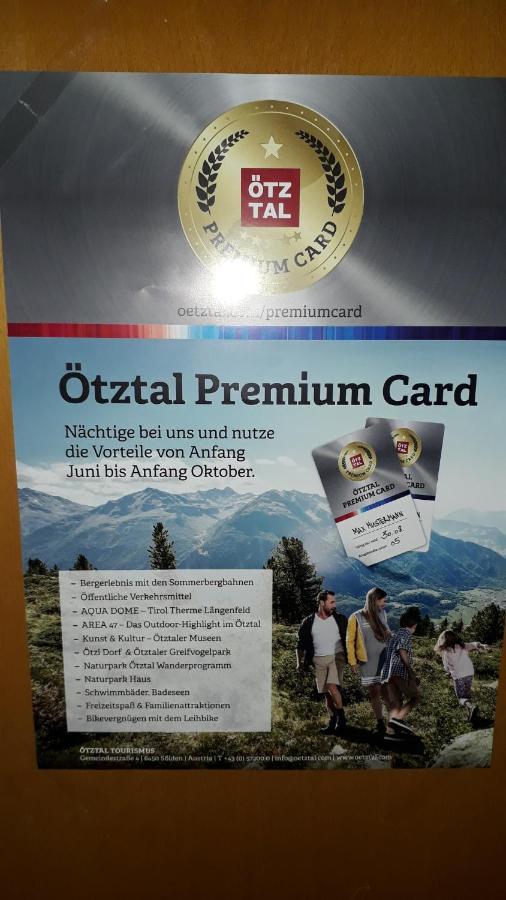 Gaestehaus Braunegger Oetz Esterno foto